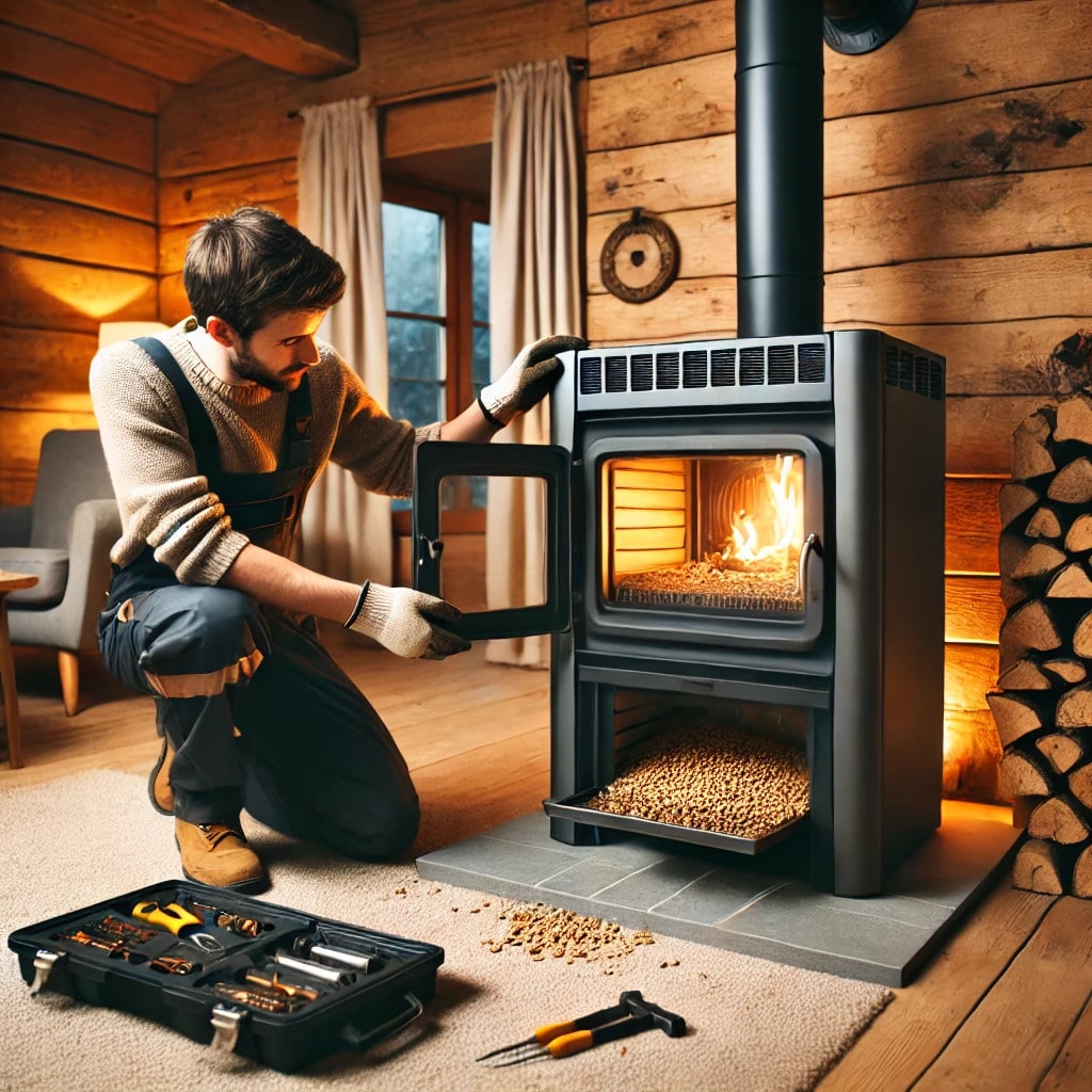 Professional Pellet Stove Repair Clinton MD - Expert Heating Efficiency Solutions by Chimney Sweep Clinton Maryland